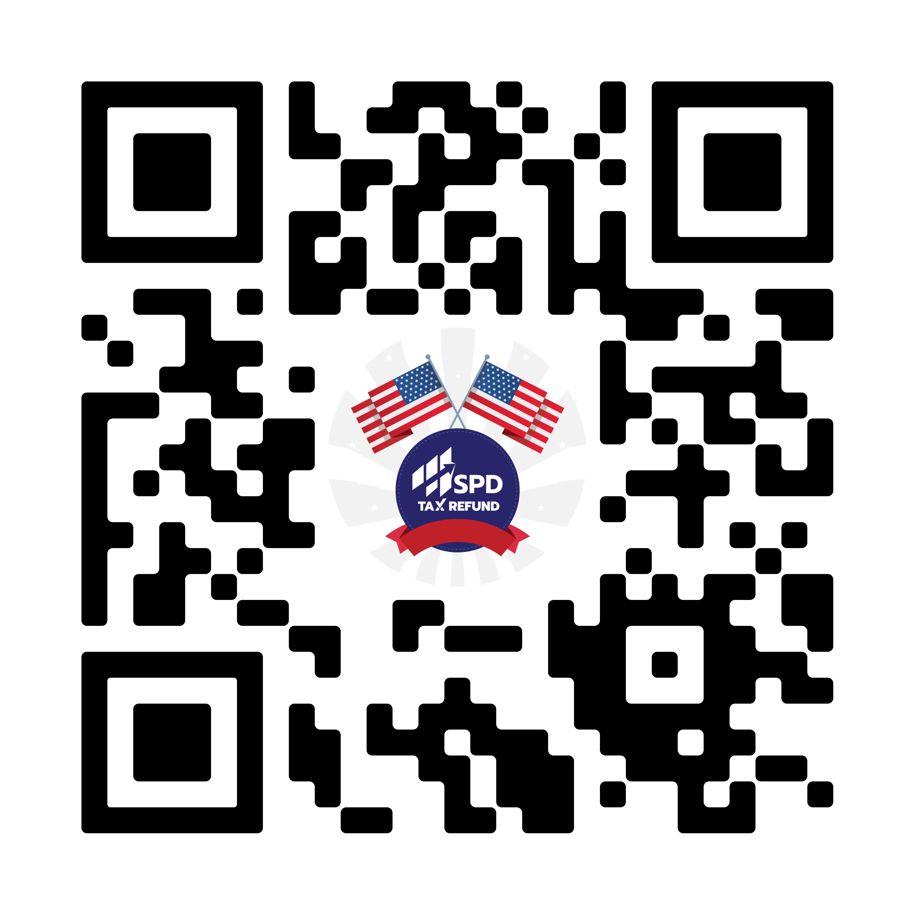 LINE QR Code สำหรับติดต่อ SPD Tax Refund
